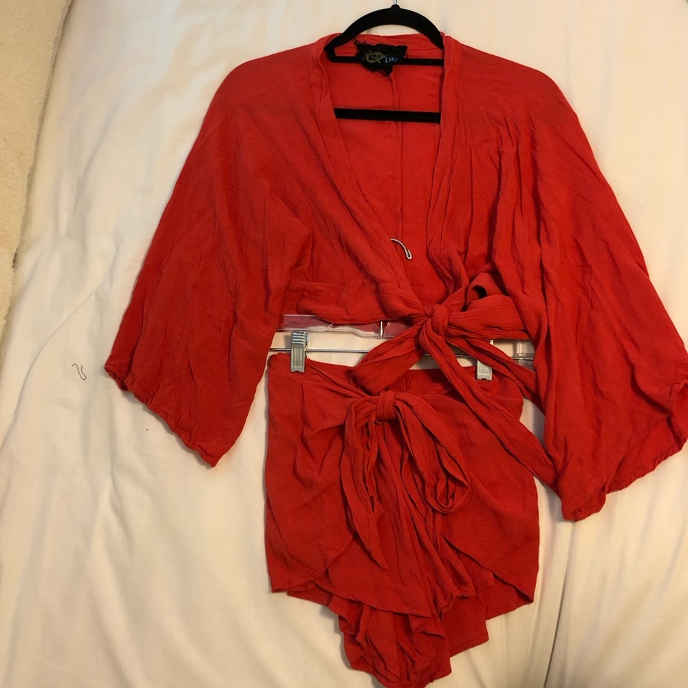 Blue Life matching set size small